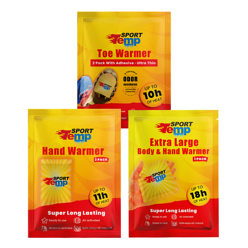 Hand, Toe and Large Body Warmers Bundle